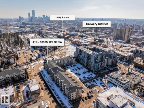 419 10535 122 Street, Edmonton, AB - Outdoor With View
