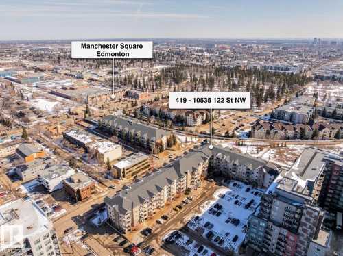 419 10535 122 Street, Edmonton, AB - Outdoor With View