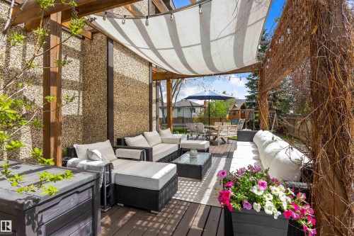 4711 Whitemud Road, Edmonton, AB - Outdoor With Deck Patio Veranda With Exterior