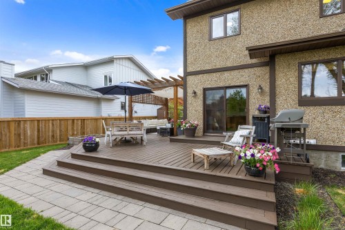 4711 Whitemud Road, Edmonton, AB - Outdoor With Deck Patio Veranda With Exterior
