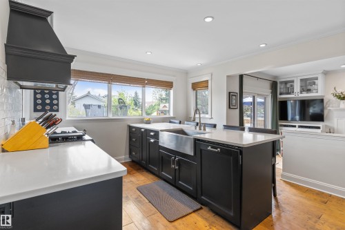 4711 Whitemud Road, Edmonton, AB - Indoor Photo Showing Kitchen