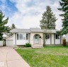Great location for this charming and updated 3 + 1 bedroom bungalow on a quiet crescent in Dunluce. Walk to 2 elementary schools, playgrounds, parks & sports fields. New shingles on house in 2021. - 11436 161 Avenue, Edmonton, AB  - Outdoor 