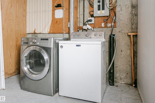 Laundry area in large utility room. - 11436 161 Avenue, Edmonton, AB - Indoor Photo Showing Laundry Room