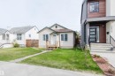 Single-story residence featuring a stucco exterior and gabled roofline - 10834 75 Avenue, Edmonton, AB  - Outdoor With Facade 