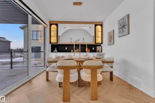 8458 Mayday Link, Edmonton, AB - Indoor Photo Showing Dining Room