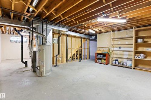 17404 Callingwood Road, Edmonton, AB - Indoor Photo Showing Basement