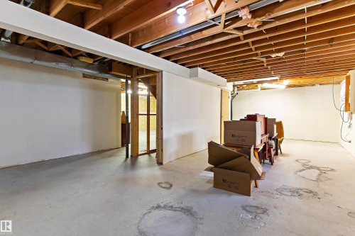 17404 Callingwood Road, Edmonton, AB - Indoor Photo Showing Basement