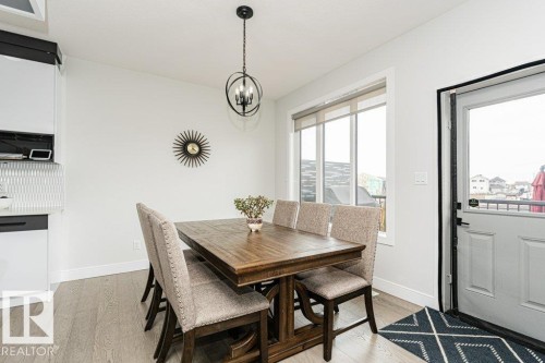 74 Ellice Bend, Fort Saskatchewan, AB - Indoor Photo Showing Dining Room