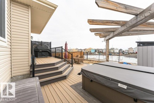 74 Ellice Bend, Fort Saskatchewan, AB - Outdoor With Deck Patio Veranda With Exterior