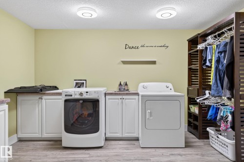34 Valleyview Ridge, Fort Saskatchewan, AB - Indoor Photo Showing Laundry Room