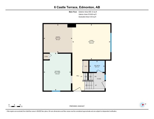 Floor plan - 6F Castle Terrace, Edmonton, AB - Other