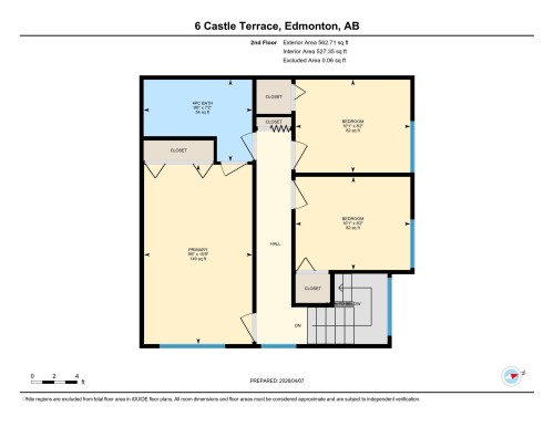 Floor plan - 6F Castle Terrace, Edmonton, AB - Other