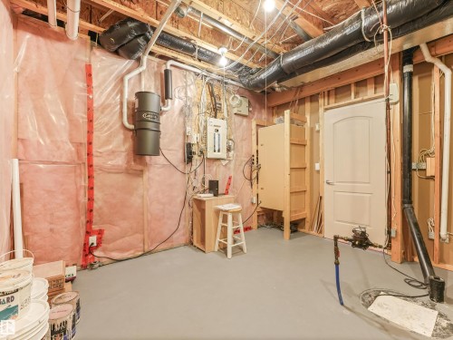 879 Drysdale Run Run, Edmonton, AB - Indoor Photo Showing Basement