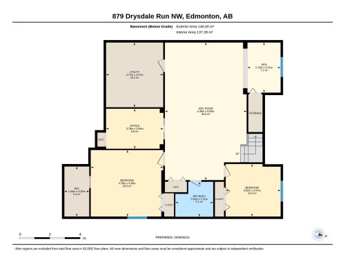 Floor plan - 879 Drysdale Run Run, Edmonton, AB - Other