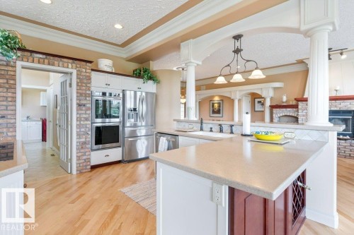 4 Placer Close, St. Albert, AB - Indoor With Fireplace