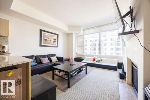 504 2612 109 Street, Edmonton, AB - Indoor Photo Showing Living Room