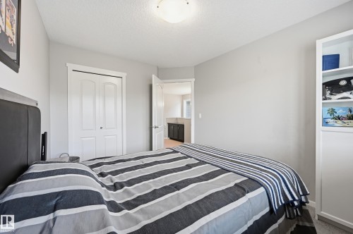 Interior room featuring light gray walls and white trim - 3457 Cutler Crescent, Edmonton, AB - Indoor Photo Showing Bedroom