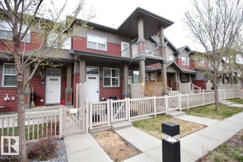 33 4029 Orchards Drive, Edmonton, AB - Outdoor With Deck Patio Veranda With Facade