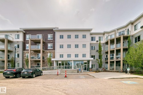 208 812 Welsh Drive, Edmonton, AB - Outdoor With Balcony With Facade