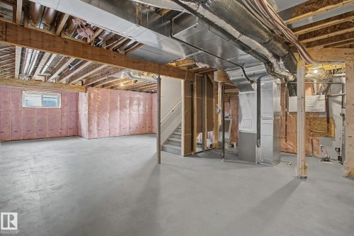 3287 Chernowski Way, Edmonton, AB - Indoor Photo Showing Basement