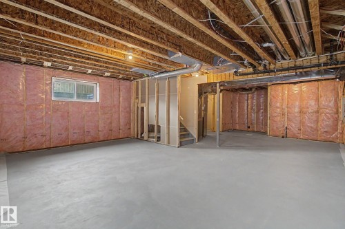 3287 Chernowski Way, Edmonton, AB - Indoor Photo Showing Basement
