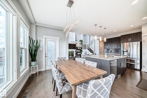 1306 164A Street, Edmonton, AB - Indoor Photo Showing Dining Room