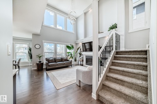 1306 164A Street, Edmonton, AB - Indoor With Fireplace