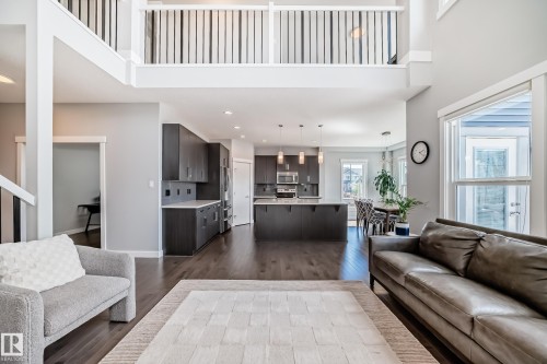 1306 164A Street, Edmonton, AB - Indoor Photo Showing Living Room