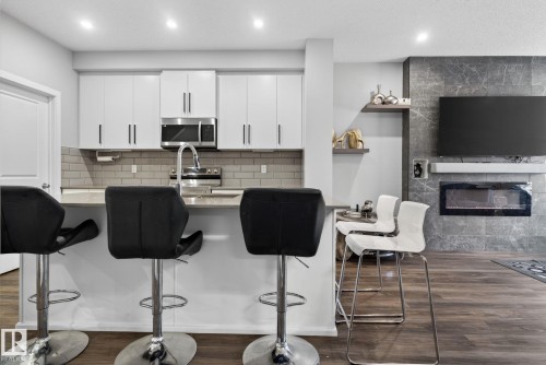 262 Rolston Wynd, Leduc, AB - Indoor With Fireplace