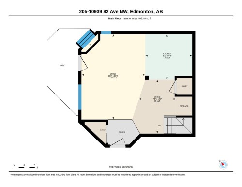Floor plan - 205 10939 82 Avenue, Edmonton, AB - Other