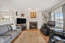 298 Suncrest Road, Sherwood Park, AB  - Indoor Photo Showing Living Room With Fireplace 