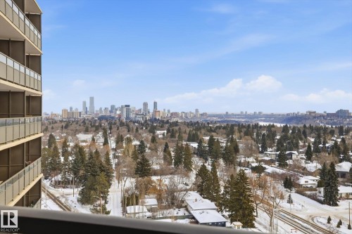 1513 13910 Stony Plain Road, Edmonton, AB - Outdoor With View