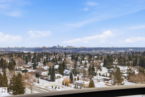 1513 13910 Stony Plain Road, Edmonton, AB - Outdoor With View