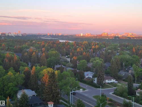 1513 13910 Stony Plain Road, Edmonton, AB - Outdoor With View