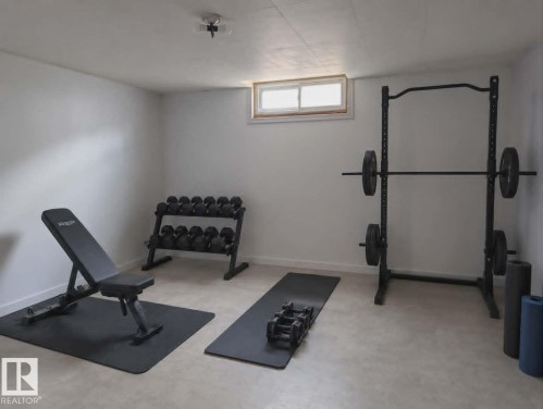 13312 137 Street, Edmonton, AB - Indoor Photo Showing Gym Room
