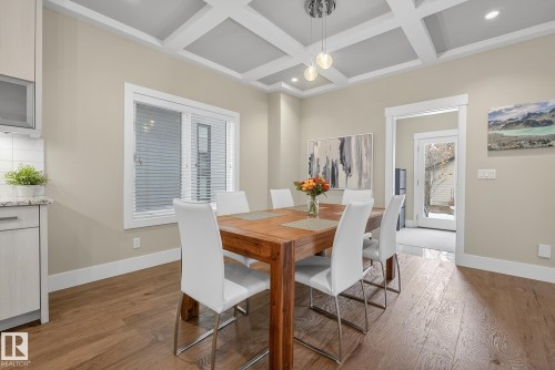 9648 83 Avenue, Edmonton, AB - Indoor Photo Showing Dining Room