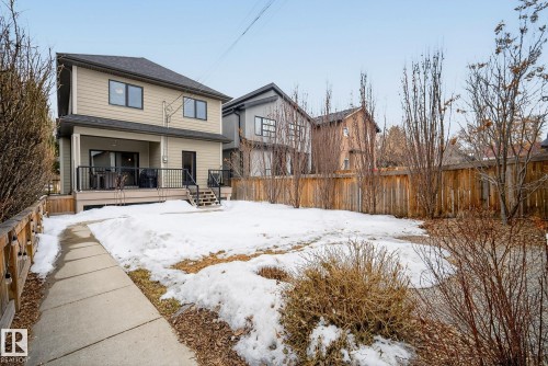 9648 83 Avenue, Edmonton, AB - Outdoor With Deck Patio Veranda