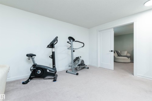 4012 53 Street, Beaumont, AB - Indoor Photo Showing Gym Room