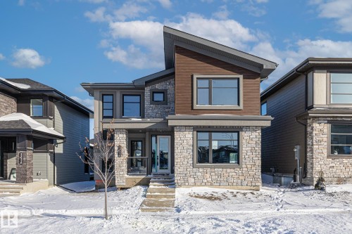 4543 Knight Wynd, Edmonton, AB - Outdoor With Facade
