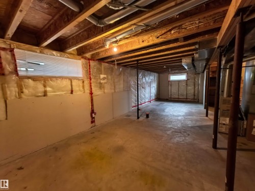 383 Silverberry Road, Edmonton, AB - Indoor Photo Showing Basement