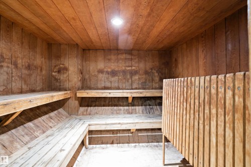 A shower is available next to the Sauna. - 304 13910 Stony Plain Road, Edmonton, AB - Indoor Photo Showing Other Room