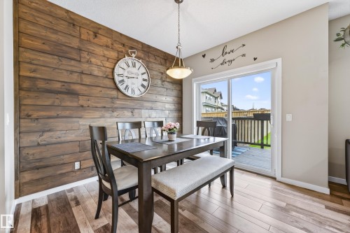 1243 Mcconachie Boulevard, Edmonton, AB - Indoor Photo Showing Dining Room
