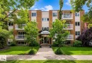 402 10625 83 Avenue, Edmonton, AB  - Outdoor With Balcony With Facade 