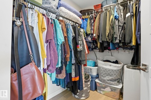 Walk-in closet with wire shelving and hanging rods - 2116 159 Street, Edmonton, AB - Indoor With Storage