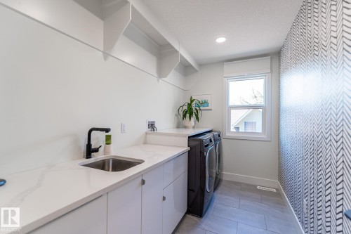 11445 79 Avenue, Edmonton, AB - Indoor Photo Showing Laundry Room