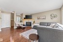 1907 120 Street, Edmonton, AB  - Indoor Photo Showing Living Room With Fireplace 