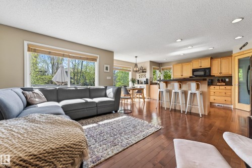 1907 120 Street, Edmonton, AB - Indoor Photo Showing Living Room