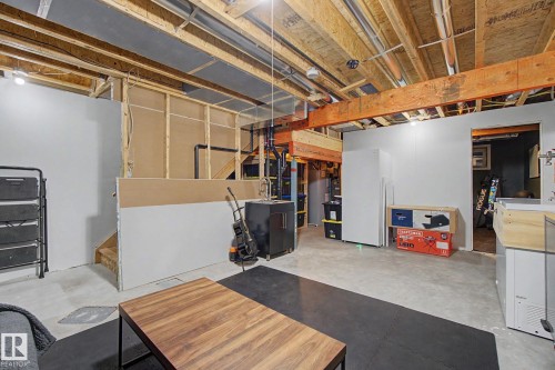 385 Orchards Boulevard, Edmonton, AB - Indoor Photo Showing Basement