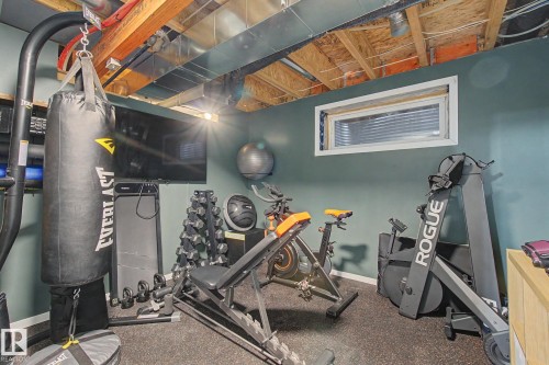 385 Orchards Boulevard, Edmonton, AB - Indoor Photo Showing Basement