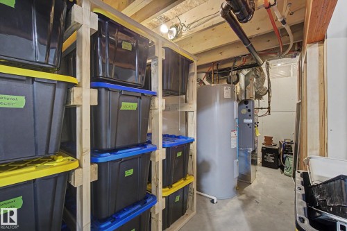 385 Orchards Boulevard, Edmonton, AB - Indoor Photo Showing Basement